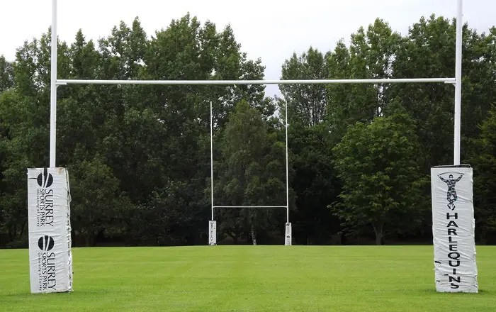 Rugby Posts at Guildford Rugby Club