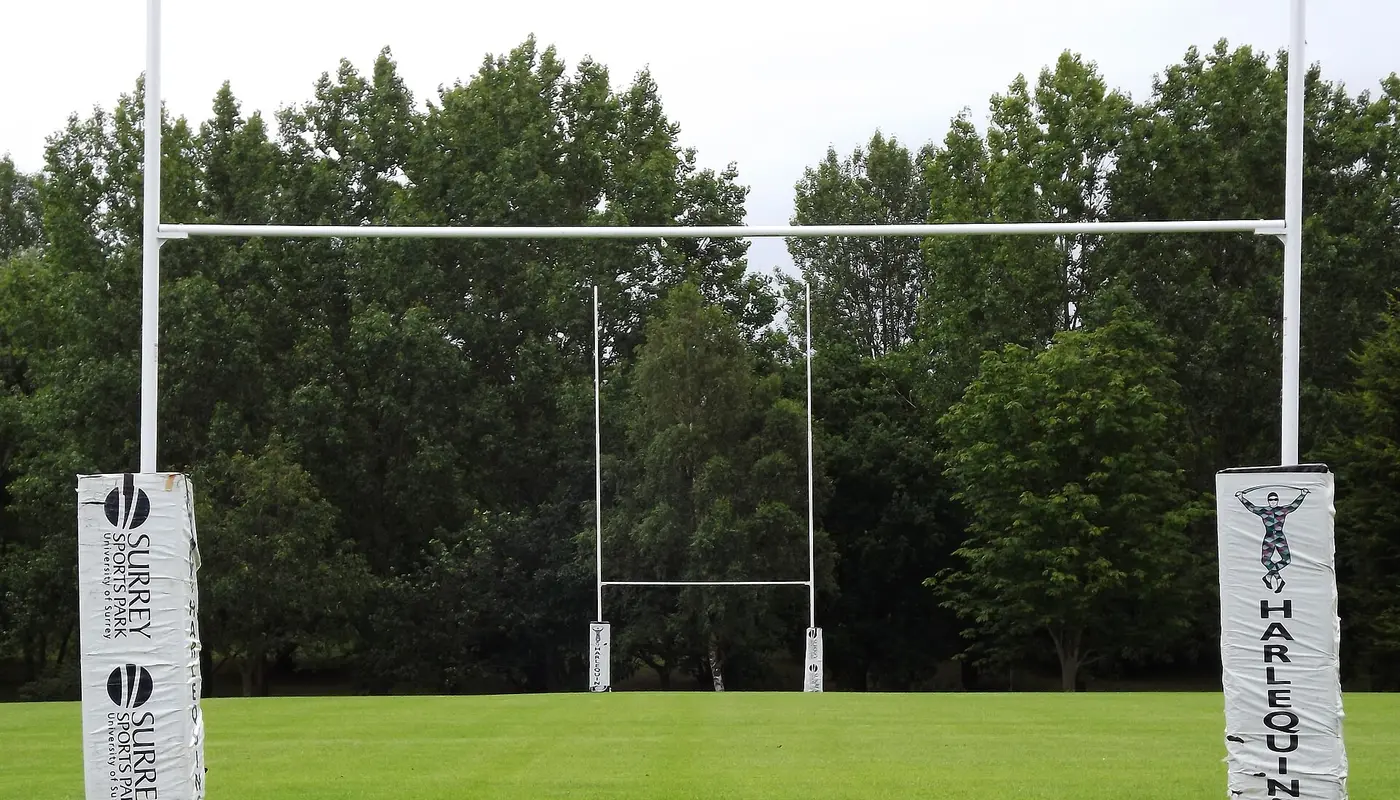 Rugby Posts at Guildford Rugby Club